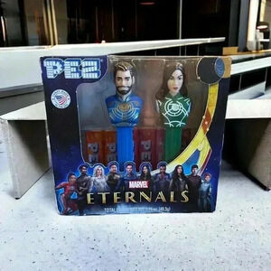 Marvel Eternals Ikaris and Sersi Pez Twin Pack. Pez Collector’s set.